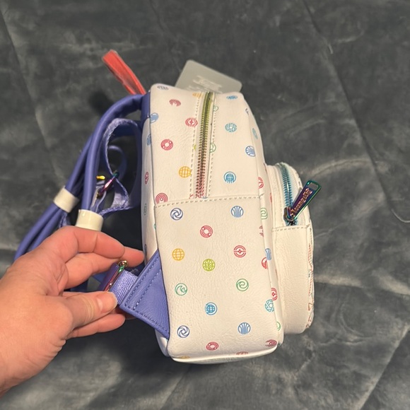 Loungefly Multicolor Mini Backpack - Picture 6 of 6